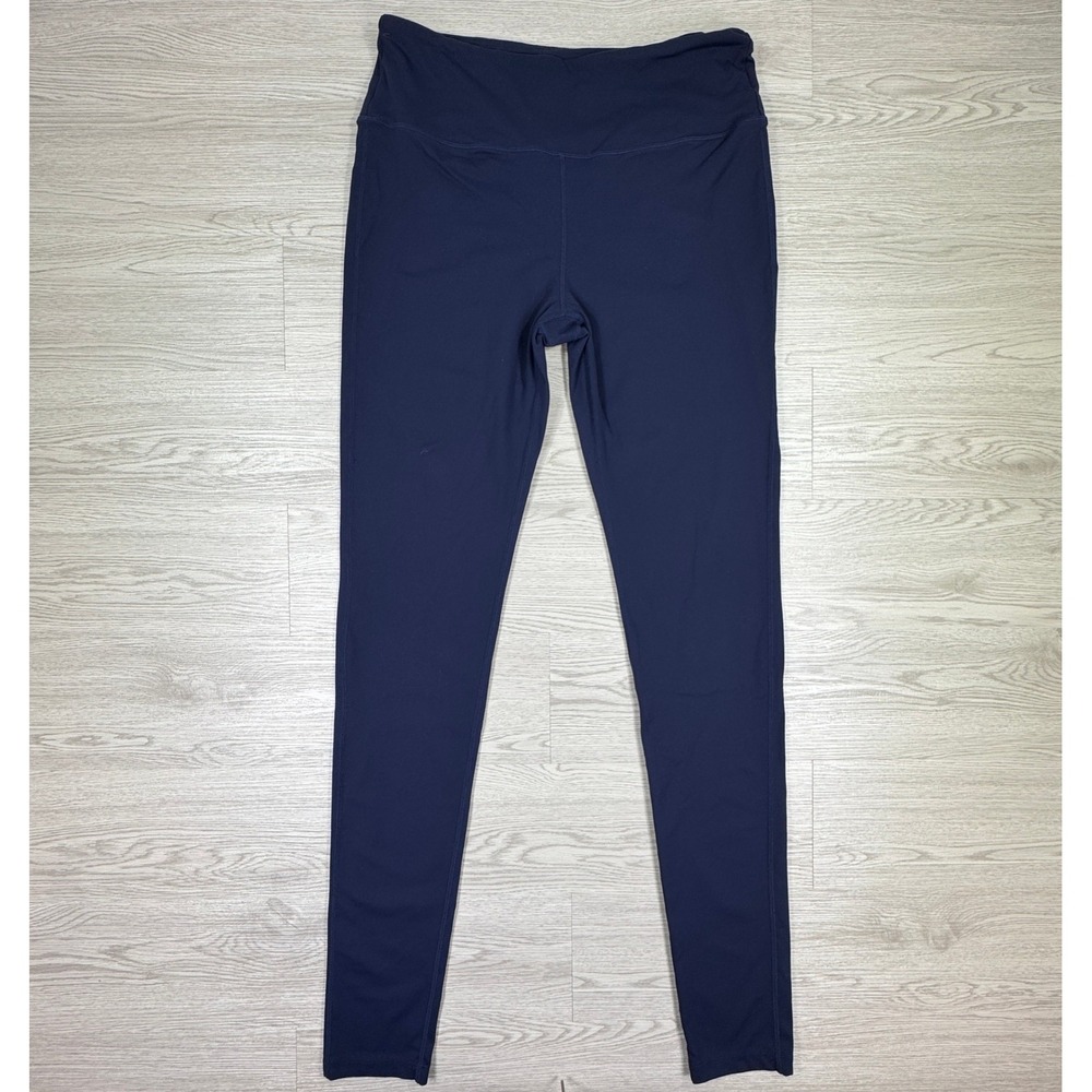 Yogipace Women's Yoga Leggings Navy Blue 2XL High Waisted Tall 36 Inseam